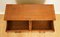 Vintage Yew Wood Open Library Bookcase Cabinet, Image 7