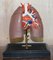 Modelo anatómico vintage de pulmones humanos en vitrina, Imagen 6