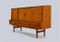 Danish Teak Highboard with Bar Compartment, 1960s, Image 2