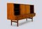 Danish Teak Highboard with Bar Compartment, 1960s 8