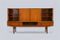 Credenza alta in teak con scomparto bar, Danimarca, anni '60, Immagine 6