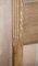 Limed Oak Headboard with Prince Charles Fleur De Lis Feathers 12