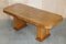 Antique Art Deco Quarter Cut Walnut Extending Dining Table, 1920s, Image 2