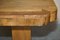 Antiker ausziehbarer vierteiliger Esstisch aus Nussholz, 1920er 15