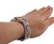 Topaz Diamond Gray Pearl Gold Bracelet 6