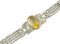 Topaz Diamond Gray Pearl Gold Bracelet, Image 4