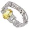 Topaz Diamond Gray Pearl Gold Bracelet 1