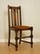 Antique Carved Oak Dining Chairs with Bobbin Turned Legs, 1920s, Set of 6 4