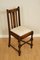 Antique Carved Oak Dining Chairs with Bobbin Turned Legs, 1920s, Set of 6 10