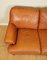 Tan Leather Cordoba 2-Seat Sofa from Tetrad 6