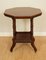 Antique Octagonal Mahogany Side End Table by James Schoolbred 5