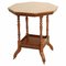 Antique Octagonal Mahogany Side End Table by James Schoolbred 1