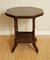 Antique Octagonal Mahogany Side End Table by James Schoolbred 3