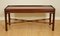 Vintage Chippendale Style Mahogany Coffee Table, Early 1900s, Image 2