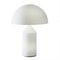 Large and Small Atollo Glass Table Lamp by Vico Magistretti for Oluce, Set of 2 3