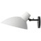 Black and White Cinquanta Wall Lamp by Vittoriano Viganò for Astep 1