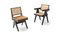 056 Capitol Complex Dining Set by Pierre Jeanneret for Cassina, Set of 9 6
