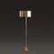 Satin Gold Edition Nendo Floor Lamp Switch from Oluce 6