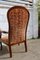 French Voltaire Style Solid Wood Armchair, Image 9