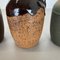 Fat Lava Supercolor Vases by Marei, Germany, 1970s, Set of 3, Image 7