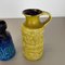 Fat Lava Op Art Pottery Vases by BAY Ceramics, Germany, 1970s, Set of 2 11