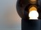 Petite Boule en Verre Transparent et Gris Fumé avec une Base Blanche par Sebastian Herkner pour Pulpo & Rosenthal 2