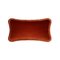 White Velvet With Brick Fringes Rectangle Happy Pillow from Lo Decor 2
