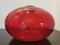 Rote Melonenvase aus Muranoglas von Maison Saviati 1