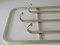 Mid-Century Hollywood Regency Style Beligan Wall Coat Rack, 1970s, Image 3