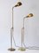 Mid-Century Modern Bola Reading Floor Lamps by Florian Schulz, 1970s, Set of 2 9