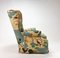 Mid-Century Linen Wing Chair by Josef Frank, 1960s, Image 7