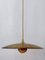 Early Brass Onos 55 Counterweight Pendant Lamp by Florian Schulz, 1960s 9