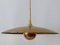 Early Brass Onos 55 Counterweight Pendant Lamp by Florian Schulz, 1960s 12