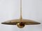 Early Brass Onos 55 Counterweight Pendant Lamp by Florian Schulz, 1960s 13