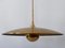Early Brass Onos 55 Counterweight Pendant Lamp by Florian Schulz, 1960s 11