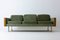 Mid-Century Three-Seater Sofa in Olive Green, Netherlands, 1960s 1