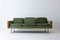 Mid-Century Three-Seater Sofa in Olive Green, Netherlands, 1960s 7