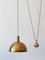 Double Solid Brass Counterweight Pendant Lamp by Florian Schulz, 1960s, Image 9