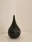 Vase Gouttes en Verre de Murano Noir par Stelon Renzo pour Salviati 3