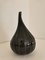 Black Murano Glass Drops Vase by Stelon Renzo for Salviati 1