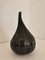 Schwarze Murano Glas Drops Vase von Stelon Renzo für Salviati 1