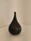 Vase Gouttes en Verre de Murano Noir par Stelon Renzo pour Salviati 6