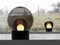 Lámpara colgante mediana de vidrio ahumado con base negra de Sebastian Herkner para Pulpo & Rosenthal, Imagen 2