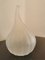 Weiße Vase aus Muranoglas in Tropfen-Optik von Salviati 5