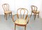 Vintage No. 218 Dining Chairs by Michael Thonet, Set of 3, Image 17