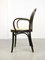 Black No. 218 Wide Armchair Chair by Michael Thonet 3