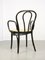 Black No. 218 Wide Armchair Chair by Michael Thonet 4