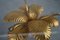 Small Side Table With Gilded Leaves, 1960s, Image 2