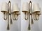 Spanish Gilt Bronze and Brass Knot Sconces from Valenti Luce, 1980s, Set of 2 1