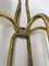 Spanish Gilt Bronze and Brass Knot Sconces from Valenti Luce, 1980s, Set of 2 5